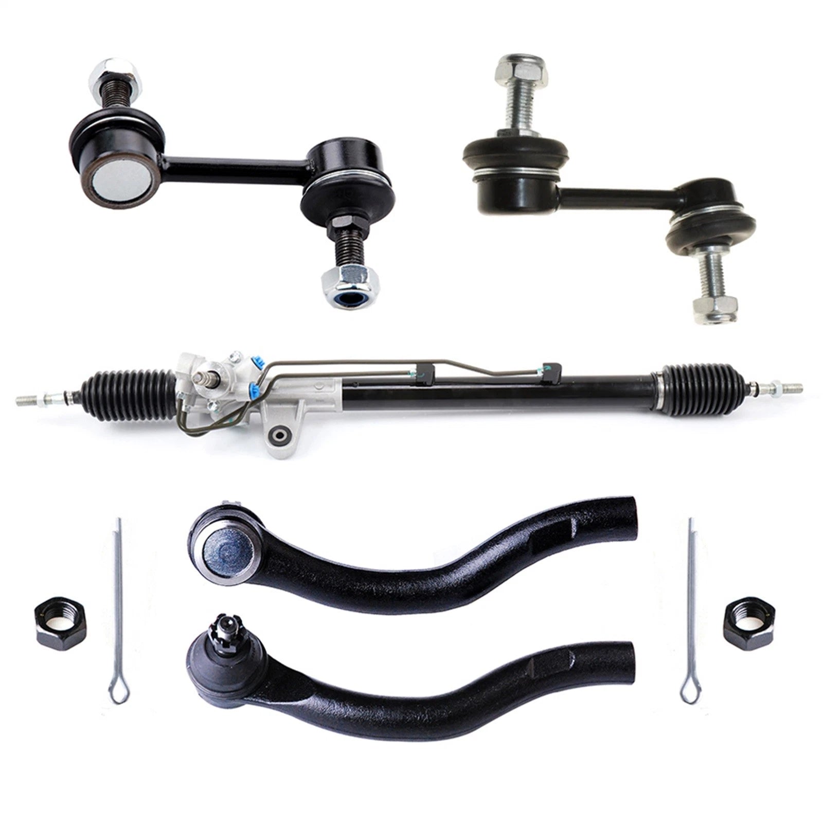 Power Steering Rack and Tie Rod End Link for Acura TSX (2004–2008)