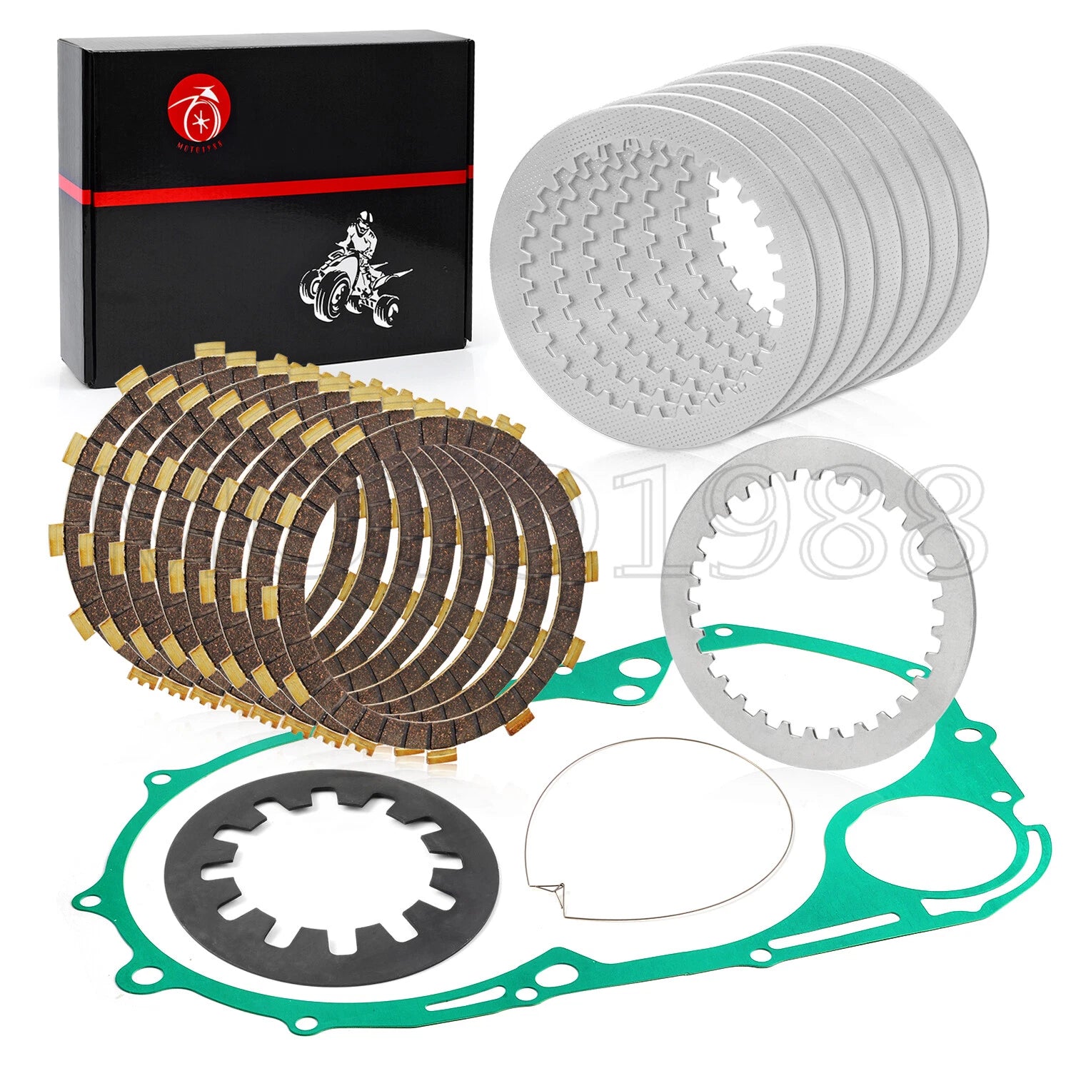 Complete Clutch Kit for Yamaha V-Star 1100 XVS1100 (1999–2009)
