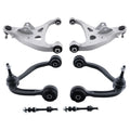 Set of 2 Front Upper Lower Control Arms for F150 Lincoln Mark LT (2005–2008) 4WD
