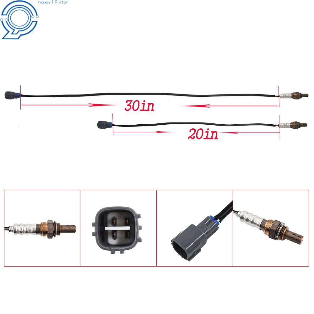 2X Oxygen O2 Sensors for Lexus GS300 (1998–2005)