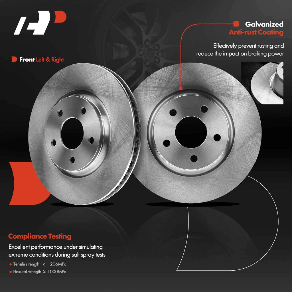 Front Disc Brake Rotors & Pads for Chevy HHR Malibu (2006â2011)