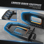 Adjustable Enlarged Rider Footpegs for Harley Sportster S RH1250S (2021–2024)