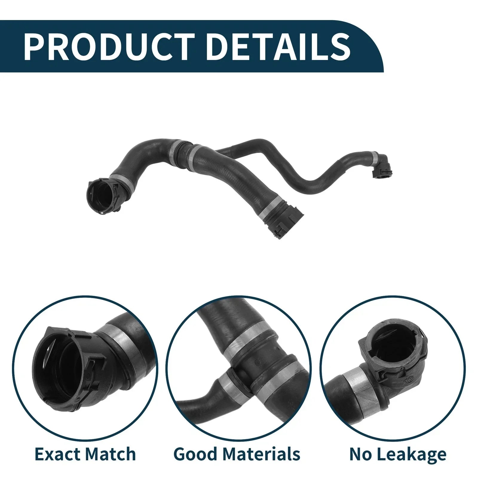 Radiator Hose Rubber Coolant Hose for BMW X1 (2012-2012)