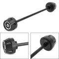 Front axle fork sliders crash bobbins for Ducati Scrambler (All T9)