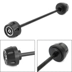 Front axle fork sliders crash bobbins for Ducati Scrambler (All T9)