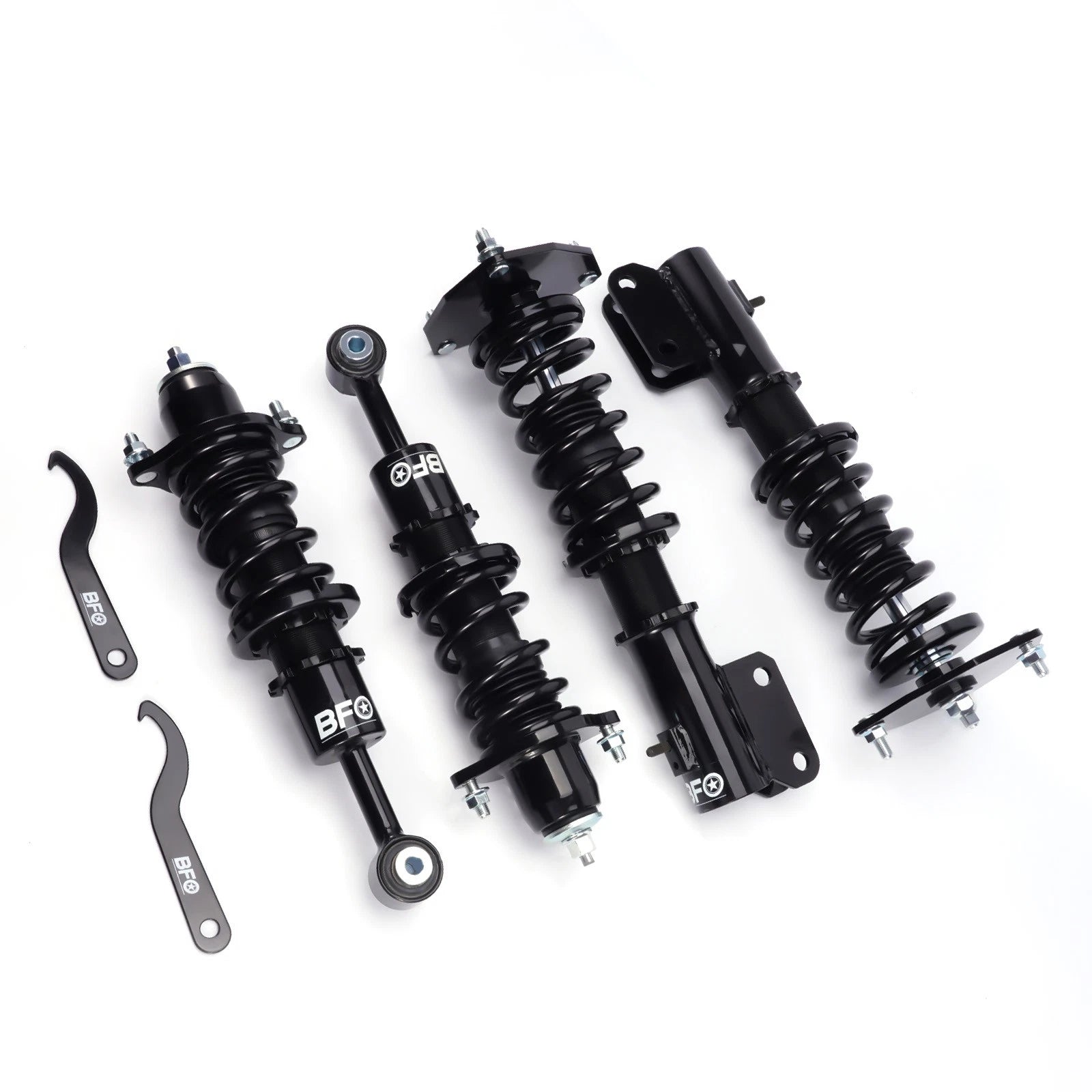 BFO Adjustable Coilovers Shocks Kit for Mitsubishi Lancer ES OZ Ralliart (2002–2006)