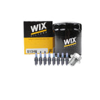 Wix Engine Oil Filter & Denso 8 Spark Plugs for Land Cruiser Tundra SC430