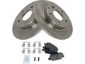 Rear Brake Pad and Rotor Kit for Mazda 3 (2014–2016) TF996KP