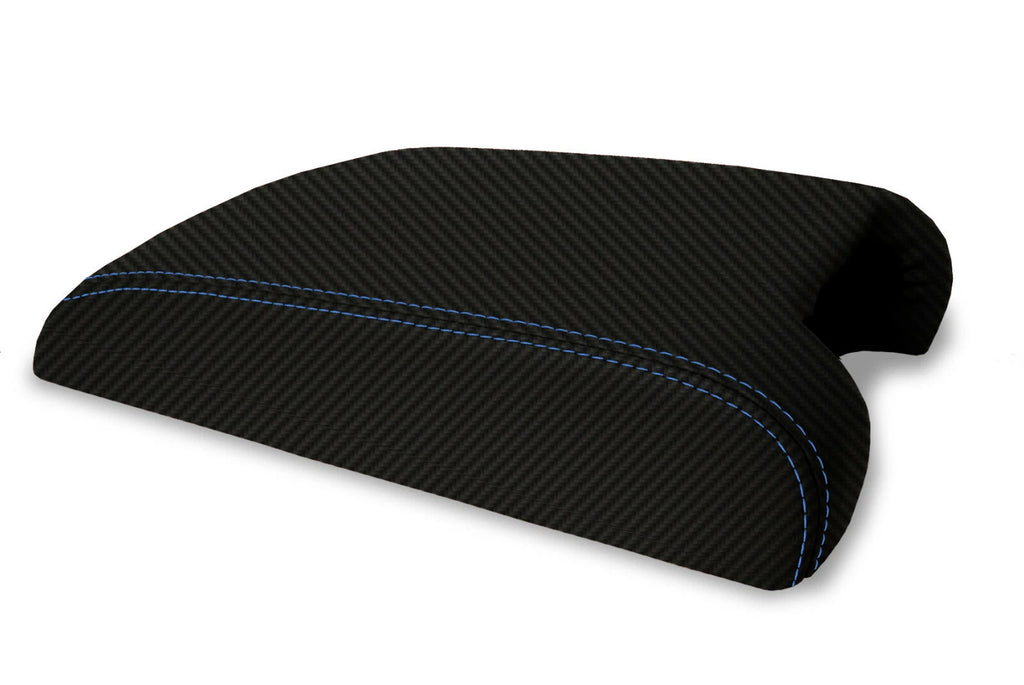 Carbon Fiber Console Lid Armrest Cover for Ford Explorer (2011–2019)