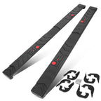 J2 Fit Running Boards for Silverado Sierra Crew Cab (2007–2019) 6.25" Flat Side Step Bar