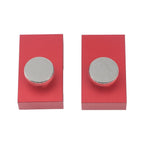 Router Track Adapter with Adjustable Stop Block for Straight Cuts (2.04x1.18in)