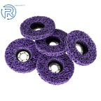 Set of 10 Strip Discs for Angle Grinders (4-1/2 Inch x 7/8 Inch)