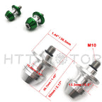 CNC Swingarm Spools Sliders for Universal Motorcycle (10mm)
