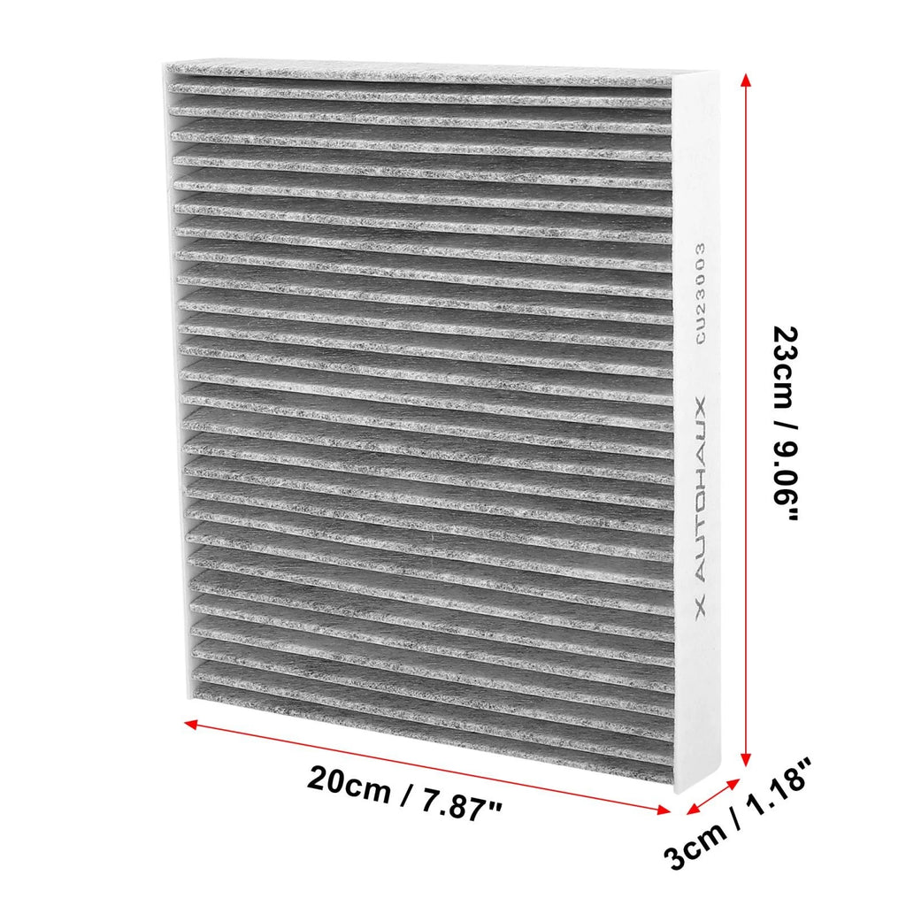 Cabin Air Filter Set of 2 for Chrysler Town & Country, Nissan GT-R, Titan XD CU23003
