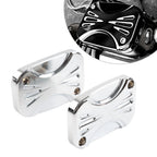 Chrome Front Brake Master Cylinder Cover Cap for Harley Electra Glide (2007–2023)