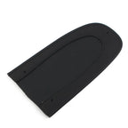 Black Flame Rear Fender Bib Leather Solo Seat for Harley Street Glide (2006-2023)