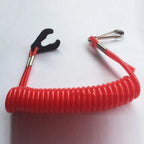 Outboard Boat Motor Kill Stop Safety Keys Tether Lanyard for Honda