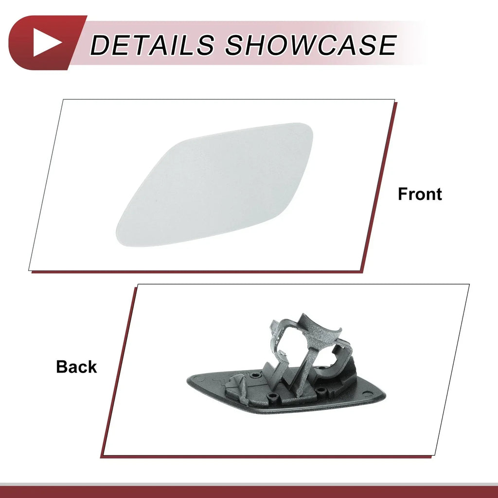 Bumper Trim Nozzle Cover for BMW Z4 Silver (2009-2016)