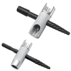 2X Grease Nipple Installer Tool for Hex Sizes 3/8, 5/16, 7/16 Inch