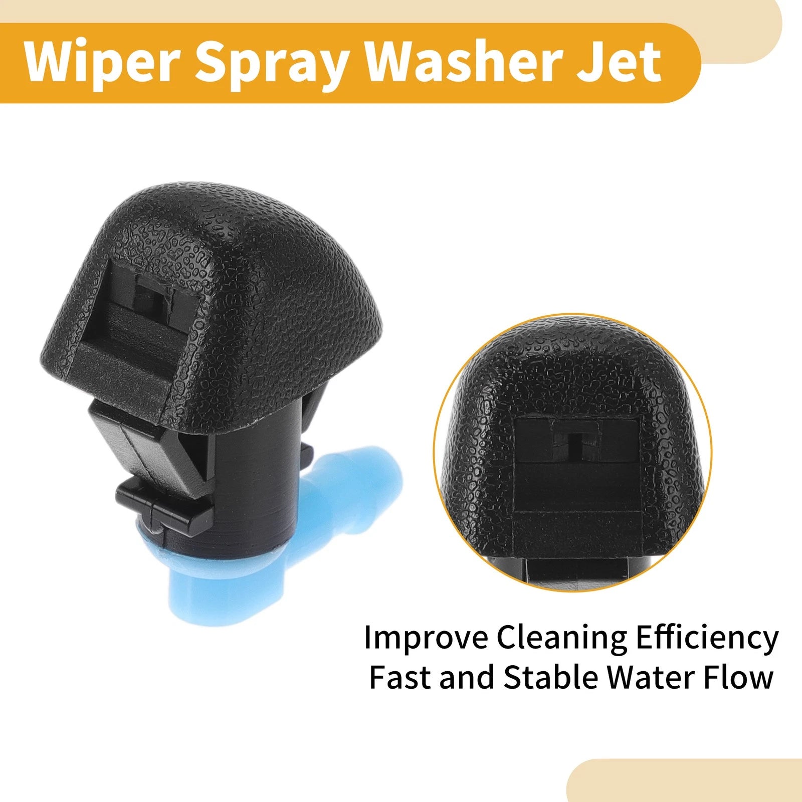 Windshield Washer Nozzle Kit for Honda Pilot (2009–2014) No. 76810SZAA01ZA w/ Gaskets