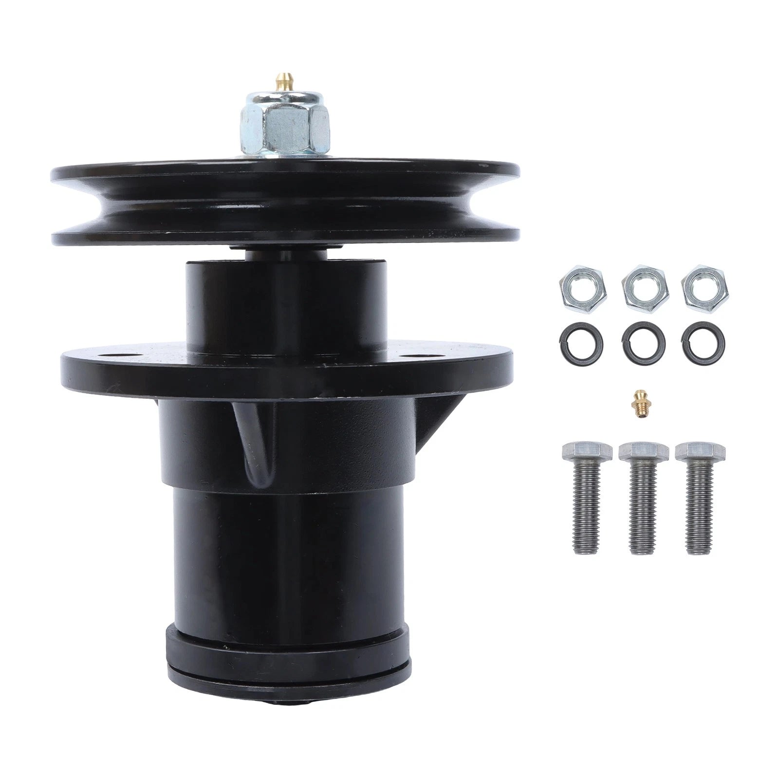 Complete Spindle Assembly with Pulley for Bush Hog ATH RDTH EFM TD