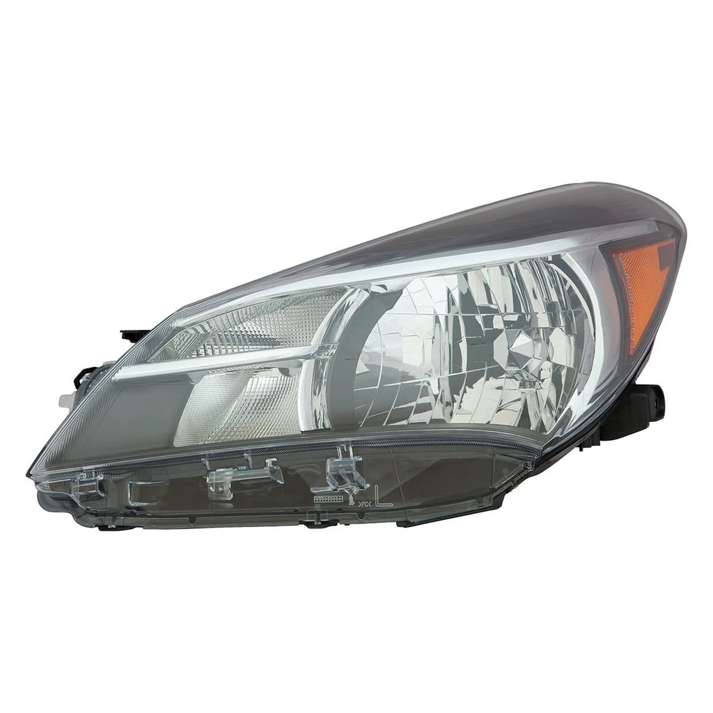 Replacement Driver Side Halogen Headlight Lens/Housing w/o LED