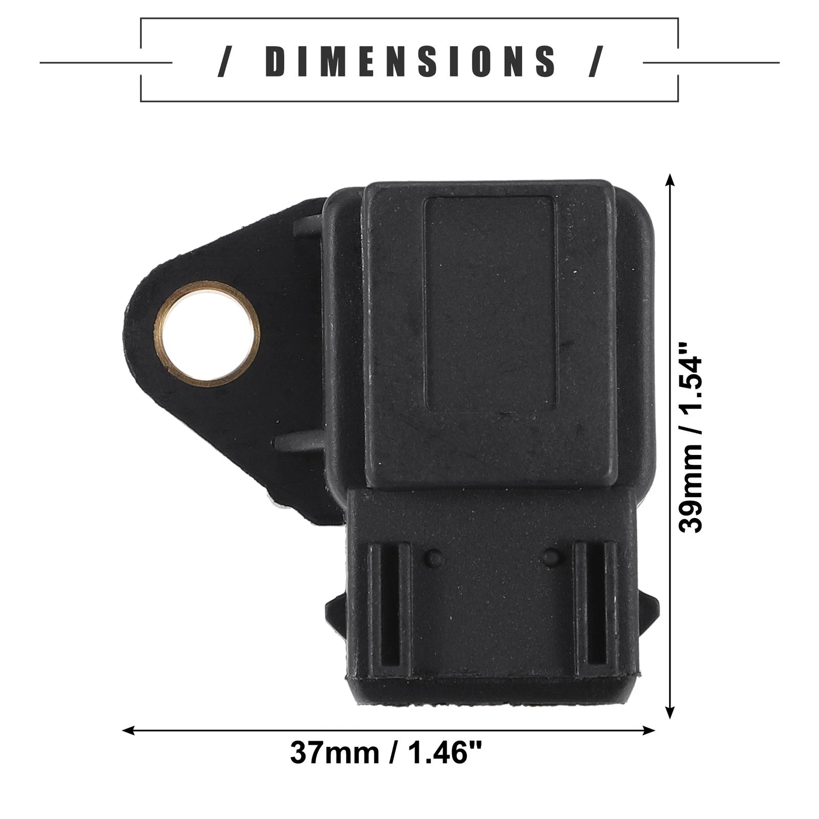 Intake Manifold Pressure Sensor for BMW 1 Series 116d 118d (No. 13617787142)