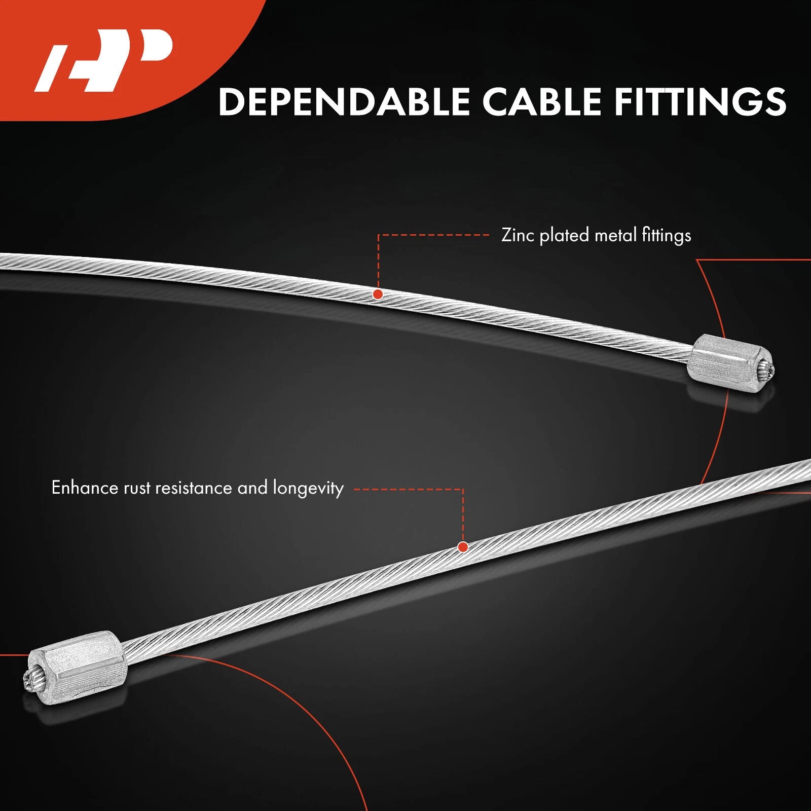 Intermediate Parking Brake Cable for Chevrolet Express 1500 (2003-2014)