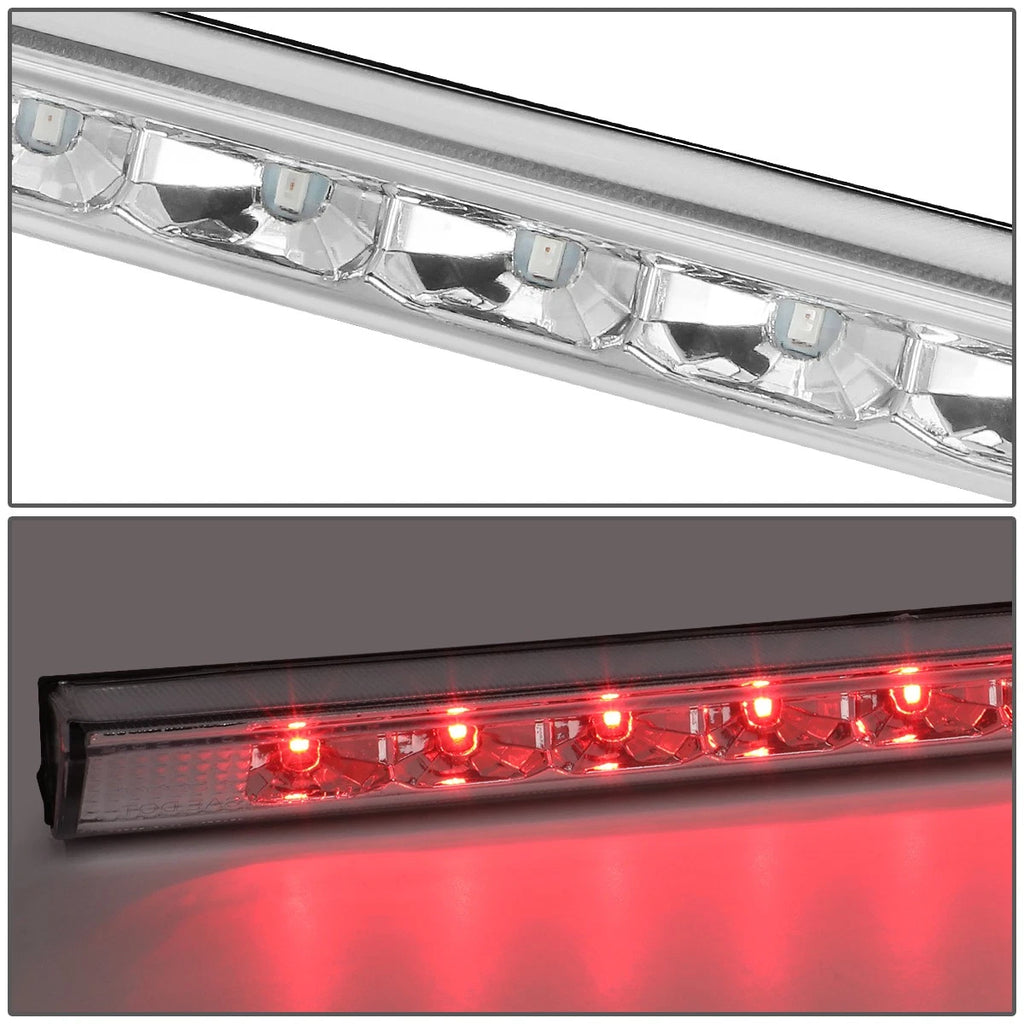 Full LED 3rd Tail Brake Light Lamp Chrome for Toyota RAV4 (2013–2018)