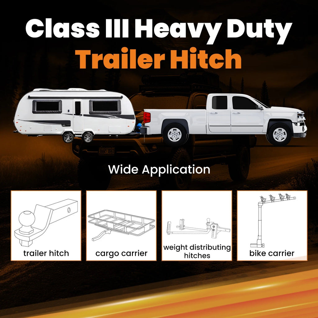 Class 3 Trailer Hitch 2" Receiver for Toyota Tacoma (2005-2015)