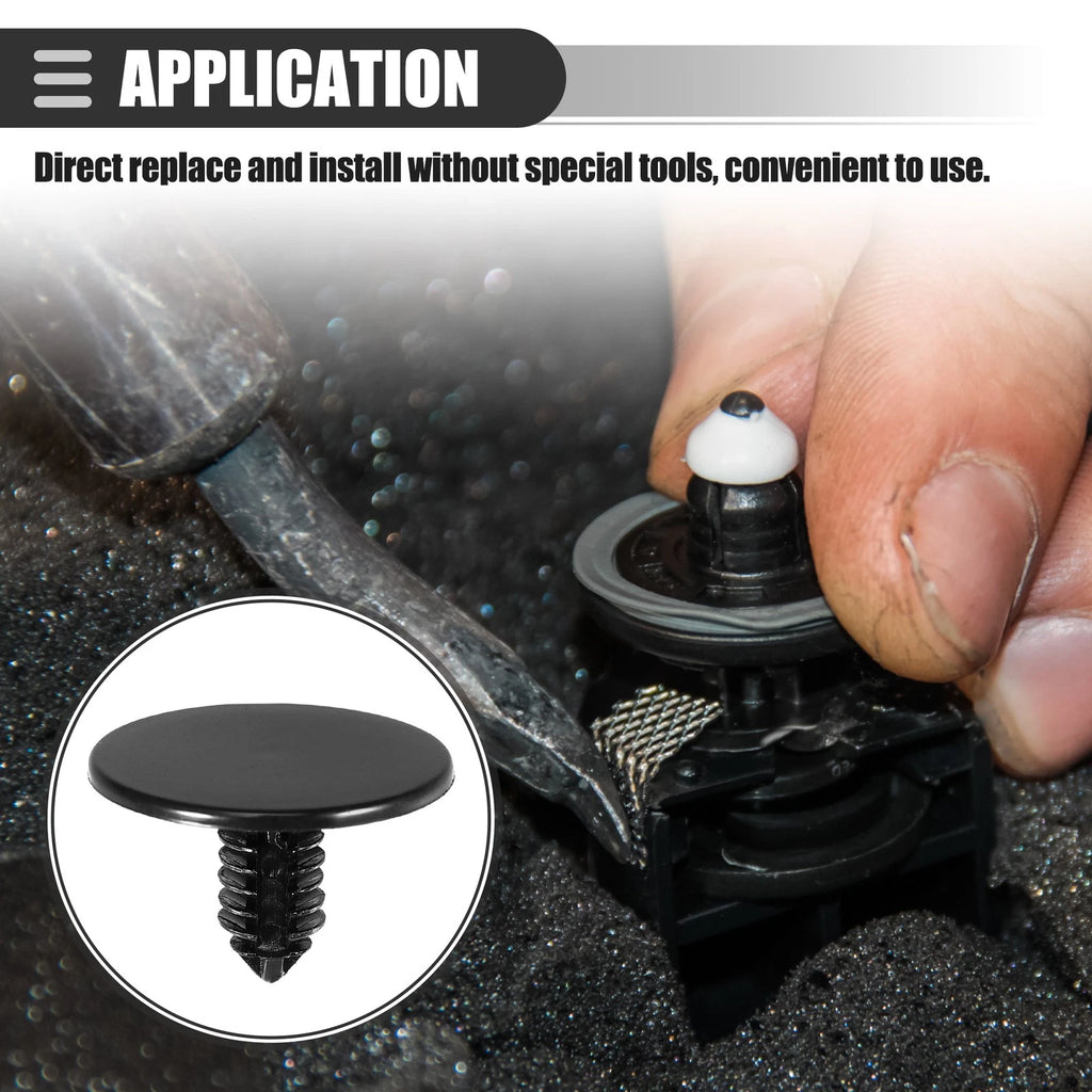 10 Pcs Headliner Hood Insulator Retainer Push Pin Clip for Dodge (No. 6504135)