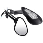 Rear-View Mirrors with Turn Signals for Ducati 959 S Panigale 2015-2020