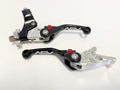 Shorty Brake Clutch Perch Levers Pair for Kawasaki KFX450R (2008–2018)