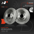 Front Disc Brake Rotors for Jaguar X-Type (2002-2008)