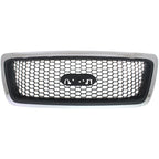 Grille Assembly for Ford F-150 XLT (2006–2008) Chrome Black
