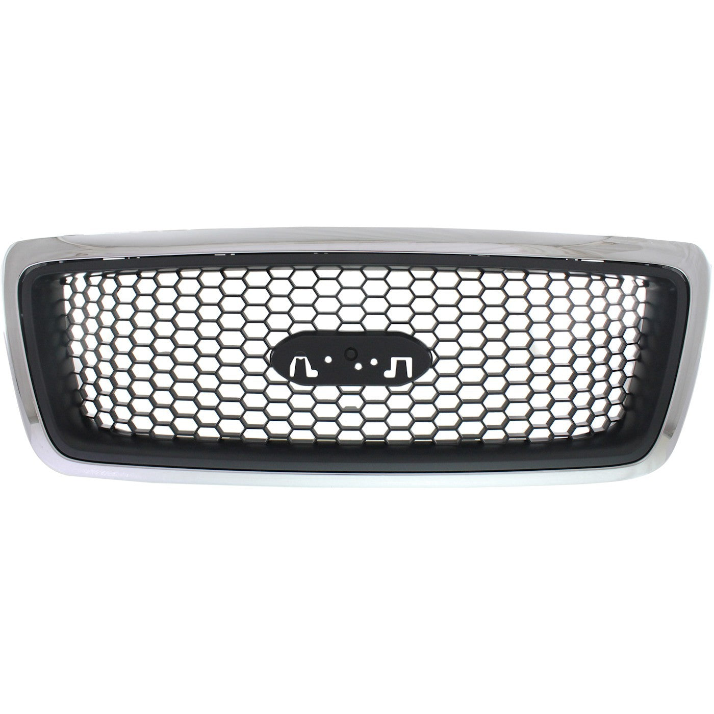 Grille Assembly for Ford F-150 XLT (2006–2008) Chrome Black