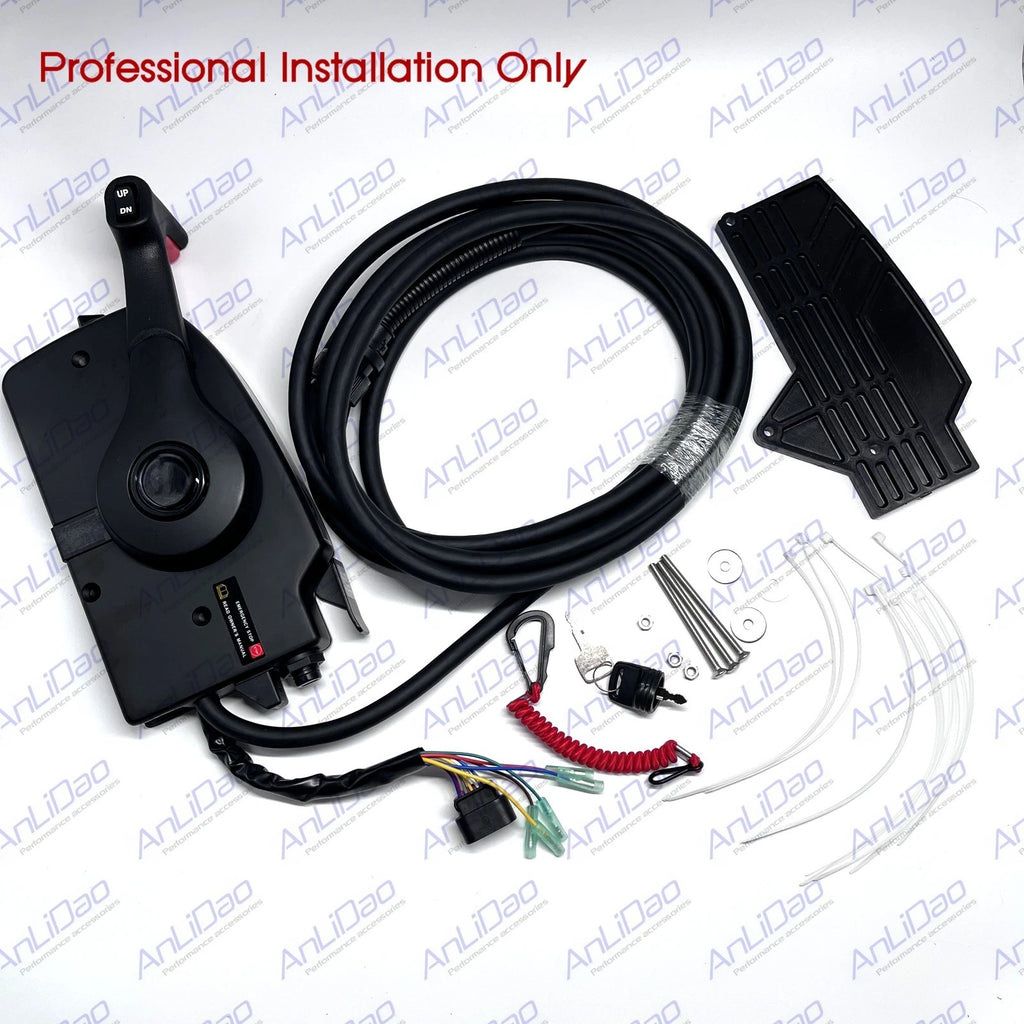Remote Control 1 Pin with 14 Pins 20FT Harness for Quicksilver Mercury (N/A)
