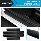 Set of 4 Door Sill Threshold Stickers for Ford Ranger Wildtrak (2015–2023)