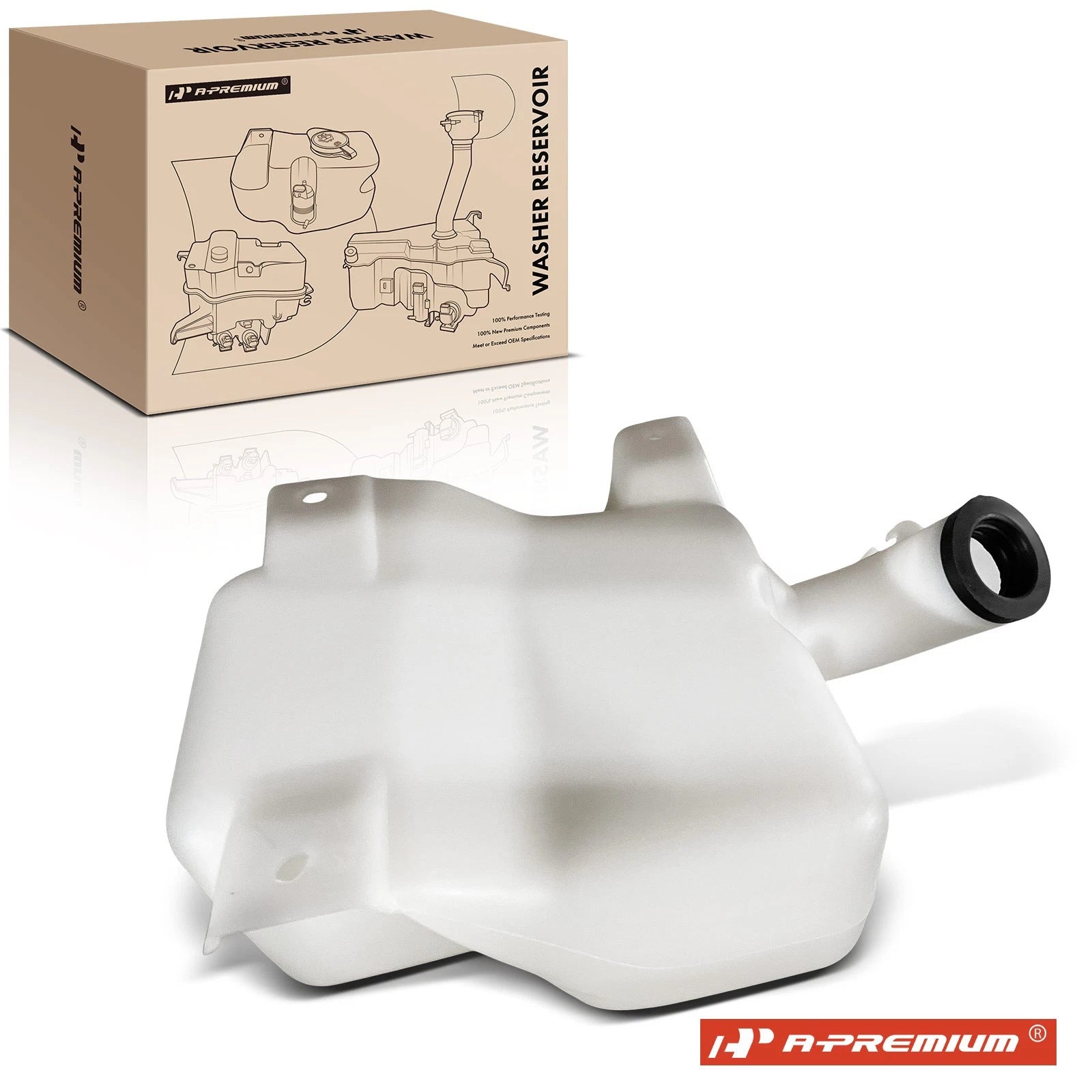 Windshield Washer Reservoir Tank for Chevy Malibu Pontiac G6 (2008–2012)