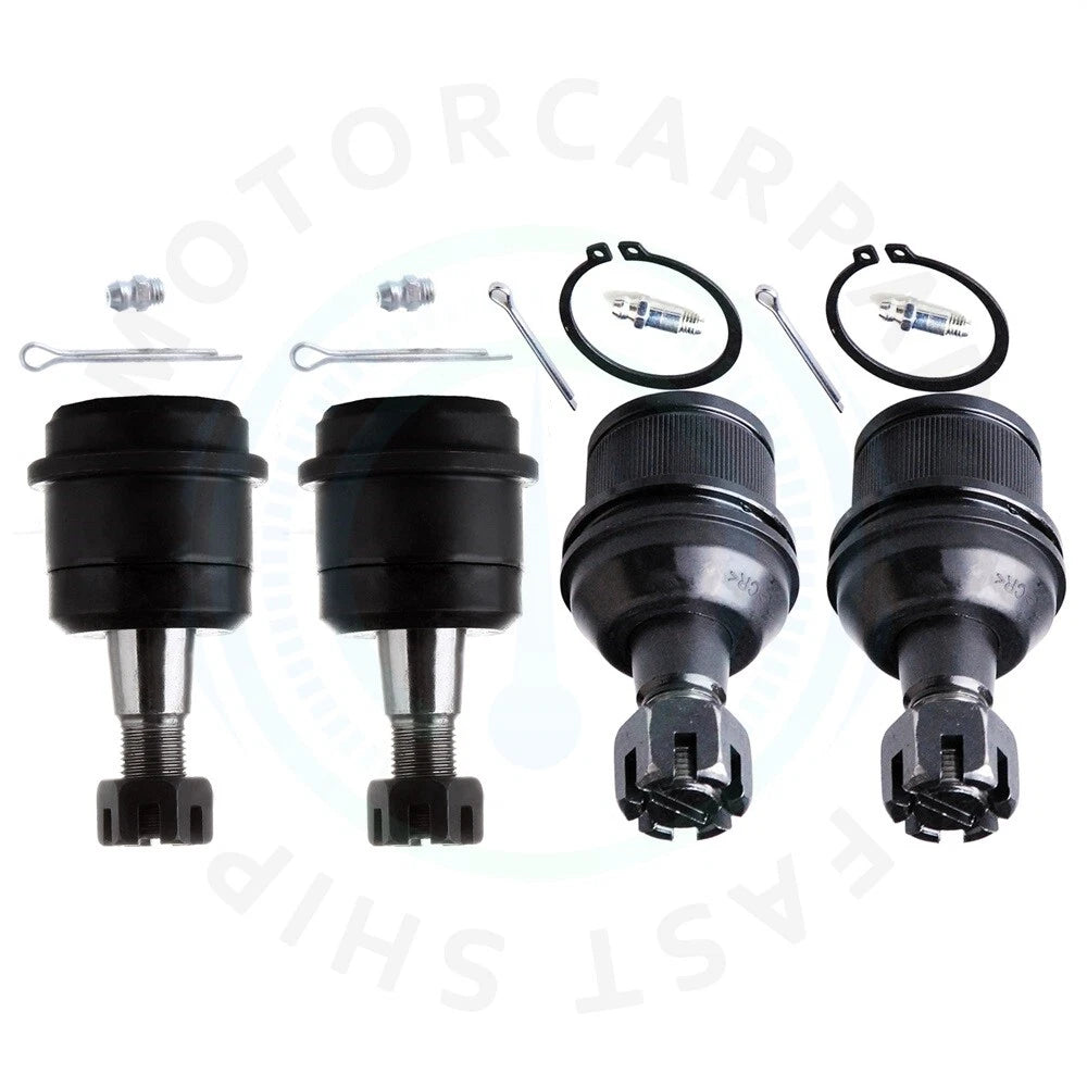 Set of 4 Lower Upper Ball Joints for Make Model 
