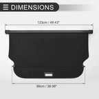 Retractable Cargo Cover for Lexus CT200h Rear Trunk Parcel Shelf (2011-2017)