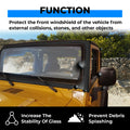 Black Front Windshield Frame for Jeep Wrangler TJ (2003–2006) 55395014AB