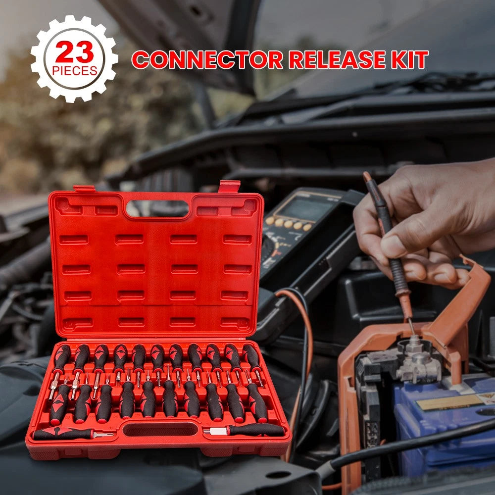 23pcs Wire Connector Terminal Removal Tool Set Universal