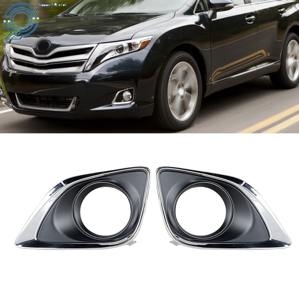 Set of Fog Light Trims for Toyota Venza (2013–2016)