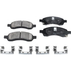 Set of 4 Ceramic Brake Pads for Chevrolet Trailblazer (2006–2009)