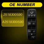Power Window Control Switch for Mercedes-Benz GL350 GL450 GL550 (2007–2012) 2518300590