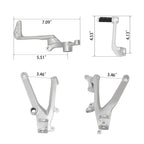 Footpeg Footrest Brake Shift Lever Pedals for Ducati Panigale V4 (2018–2022)
