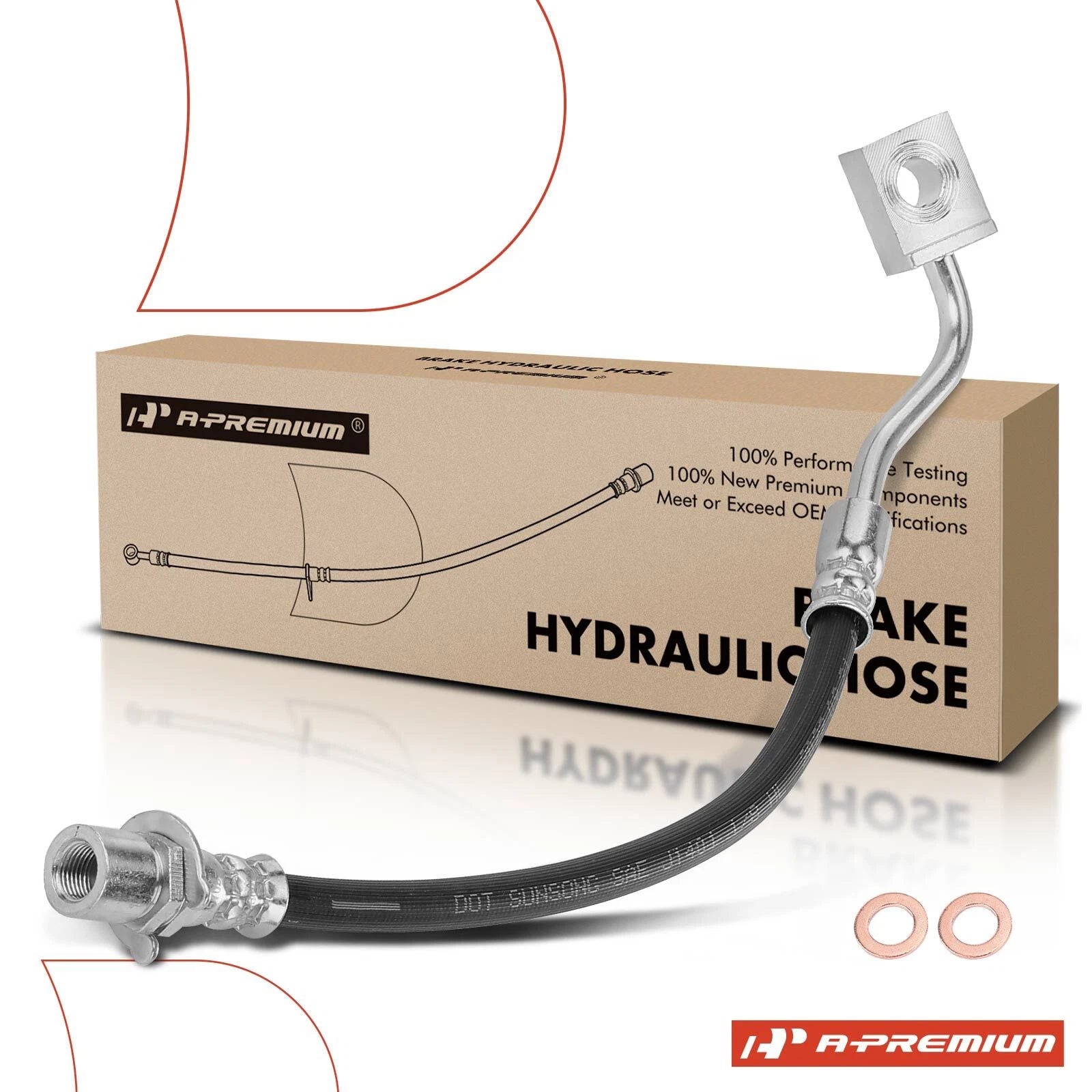 Rear Right Brake Hydraulic Hose for Jeep Grand Cherokee (2011–2020)