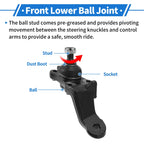 2X Front Lower Ball Joints for Toyota Tundra (2000–2002) No.K90262/K90263
