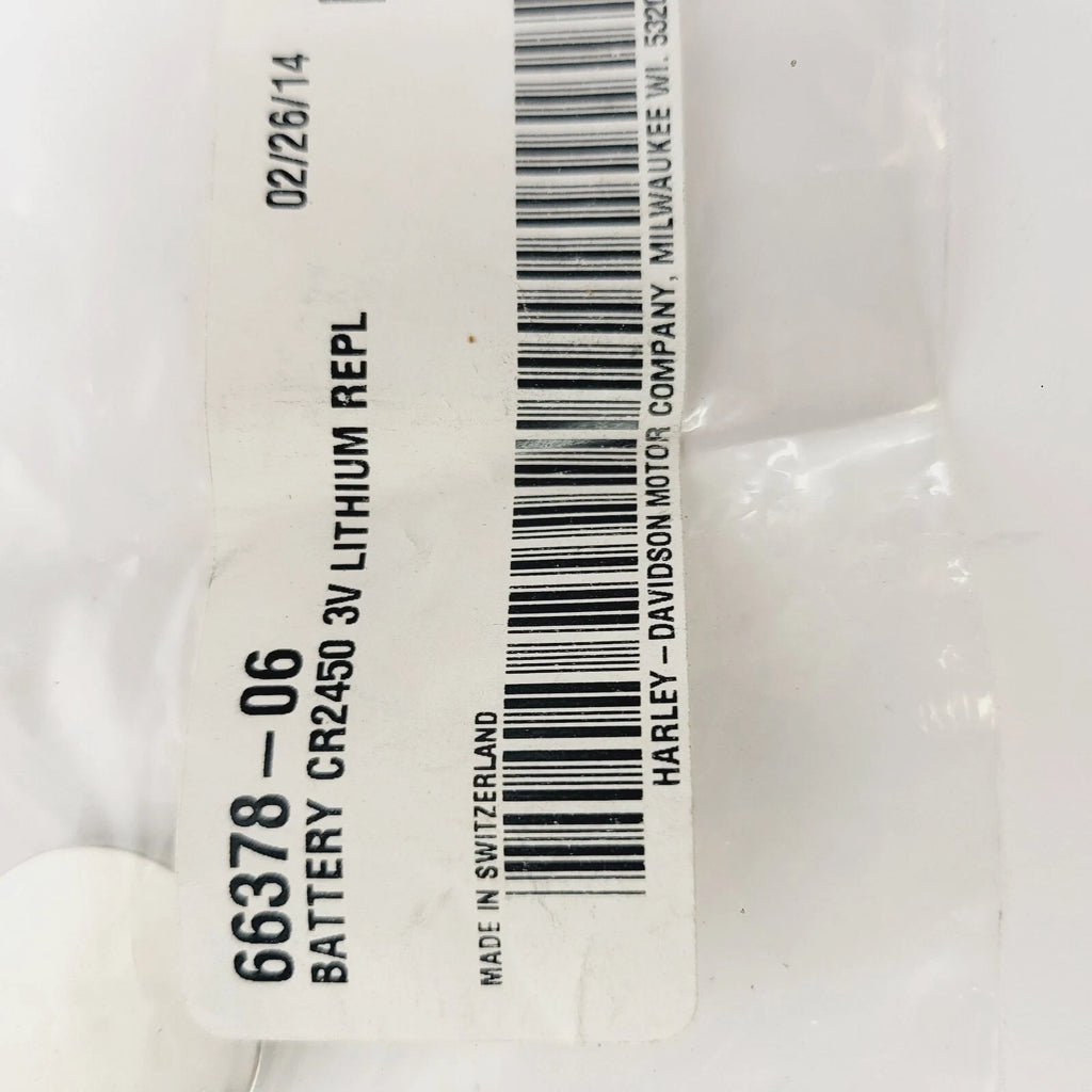 Genuine OEM Harley Davidson Battery CR2450 3V Lithium Replacement (2006)